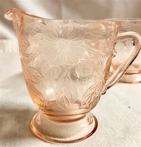 Depression glass pink - Explore Depression glass pieces in every color, including pink, green, cobalt blue, and amber, to help you identify and value your antique collectibles.